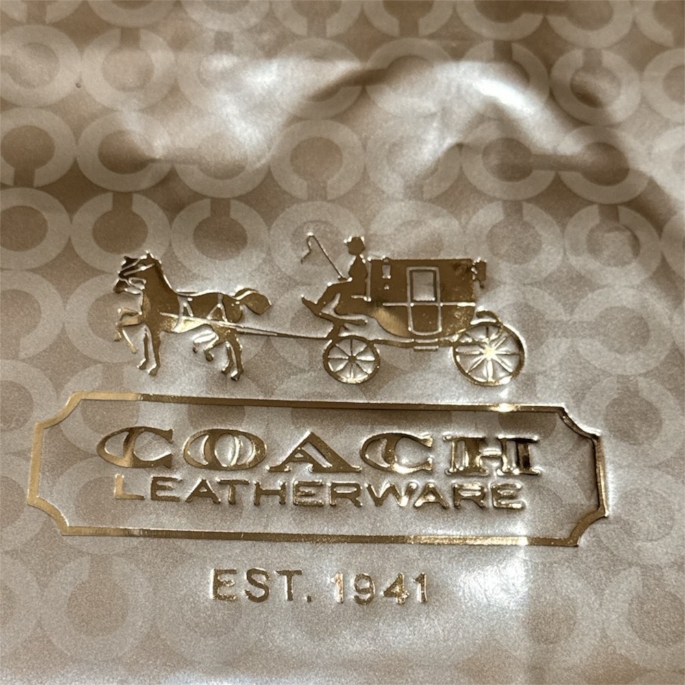 Coach Gold Gift bag - Picture 3 of 8